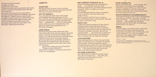 The Miracles : City Of Angels (LP, Album)