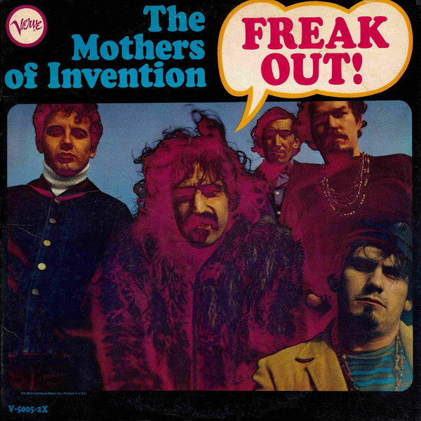 The Mothers : Freak Out! (2xLP, Album, Mono)