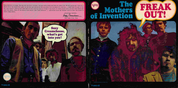 The Mothers : Freak Out! (2xLP, Album, Mono)