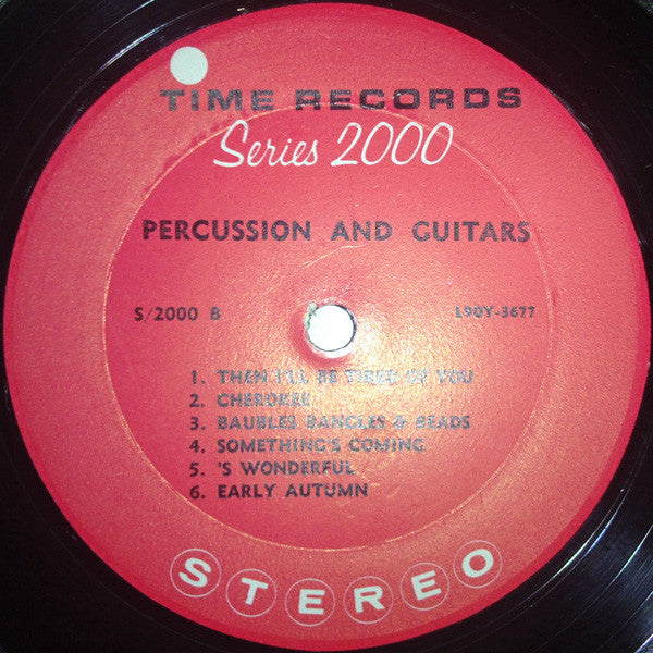 Al Caiola : Percussion And Guitars (LP, Album)