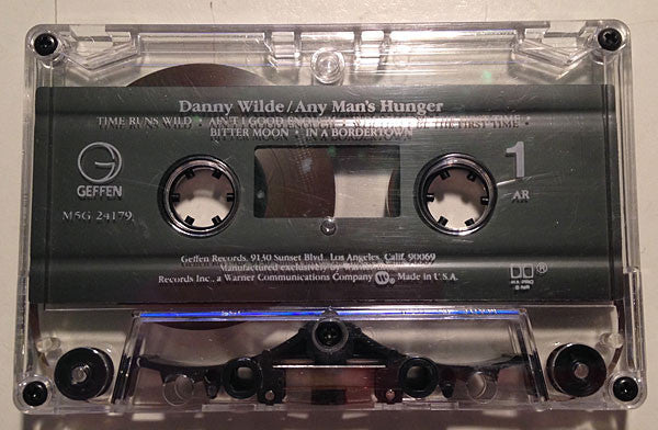 Danny Wilde : Any Man's Hunger (Cass, Album, AR,)