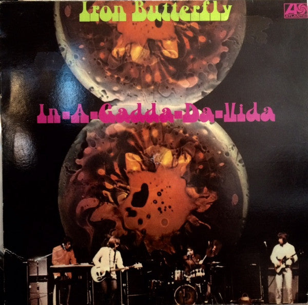 Iron Butterfly : In-A-Gadda-Da-Vida (LP, Album, RE)