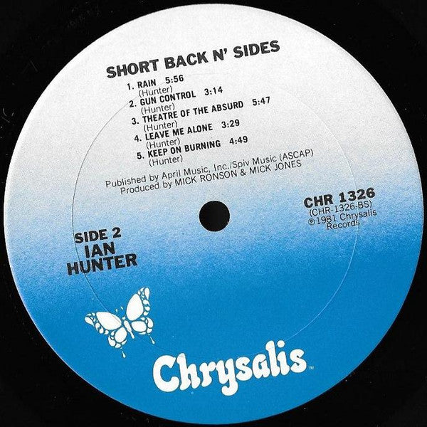 Ian Hunter : Short Back N' Sides (LP, Album, Ter)
