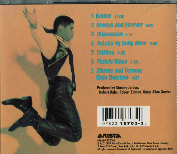 Stanley Jordan : Bolero (CD, Album)