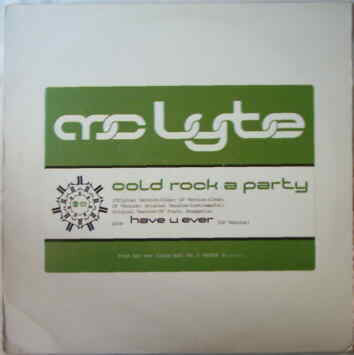 MC Lyte : Cold Rock A Party (12", Promo)