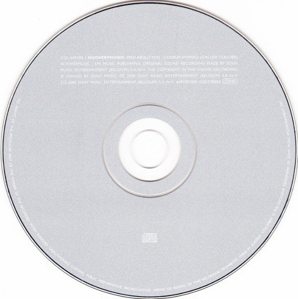 Hooverphonic : Mad About You (CD, Single, Car)