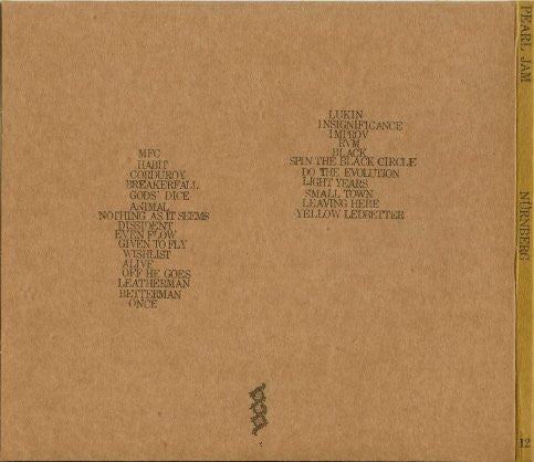Pearl Jam : 11 6 00 - Nürnberg, Germany (2xCD, Album, Tour)
