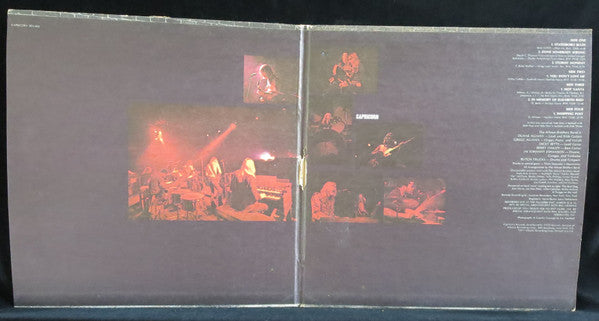 The Allman Brothers Band : The Allman Brothers Band At Fillmore East (2xLP, Album, Club)
