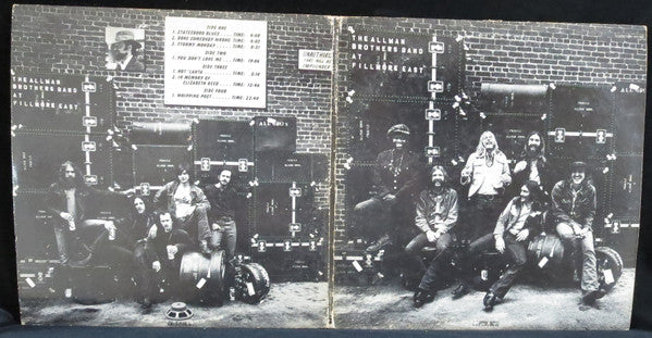 The Allman Brothers Band : The Allman Brothers Band At Fillmore East (2xLP, Album, Club)