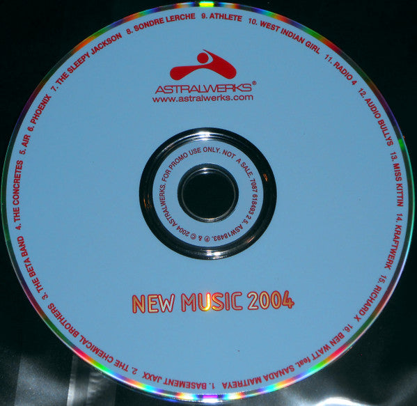 Various : Astralwerks New Music 2004 (CD, Promo)