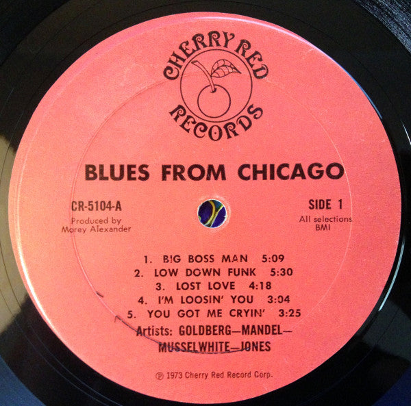 Harvey Mandel, Barry Goldberg, Charlie Musselwhite, Neil Merryweather, Bob Jones (3) : Blues From Chicago (LP, Album)