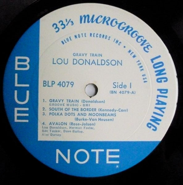 Lou Donaldson : Gravy Train (LP, Album, Mono, No )