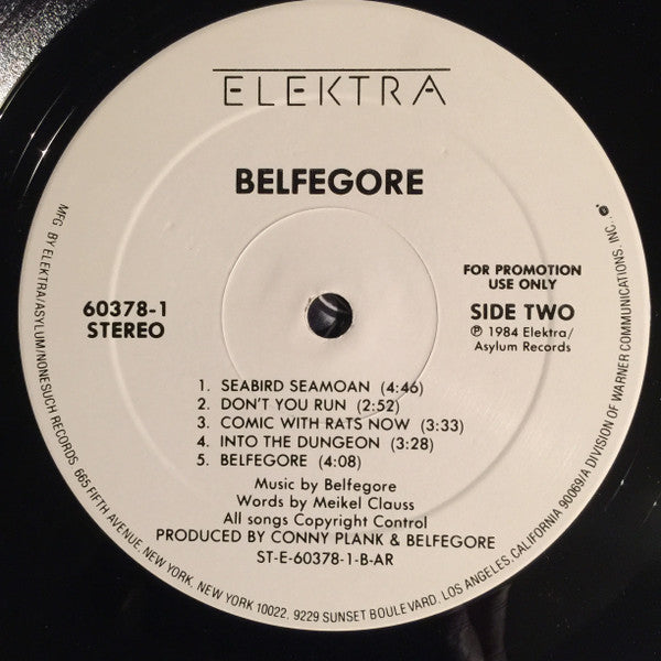 Belfegore : Belfegore (LP, Album, Promo, AR )
