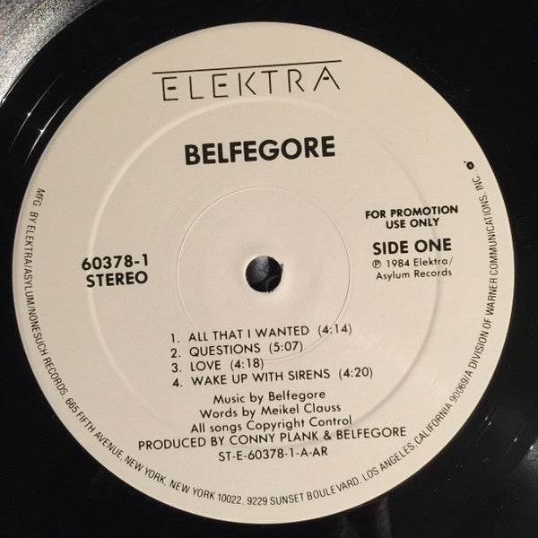 Belfegore : Belfegore (LP, Album, Promo, AR )