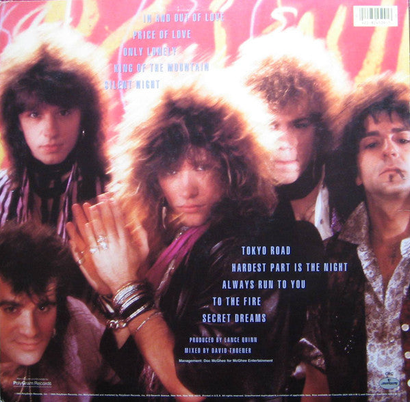Bon Jovi : 7800° Fahrenheit (LP, Album, Club)