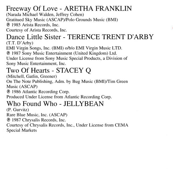 Various : The 80's Greatest Rock Hits Volume 10 Dance All Night (CD, Comp)