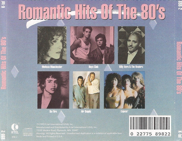 Various : Romantic Hits Of The 80's (CD, Comp)