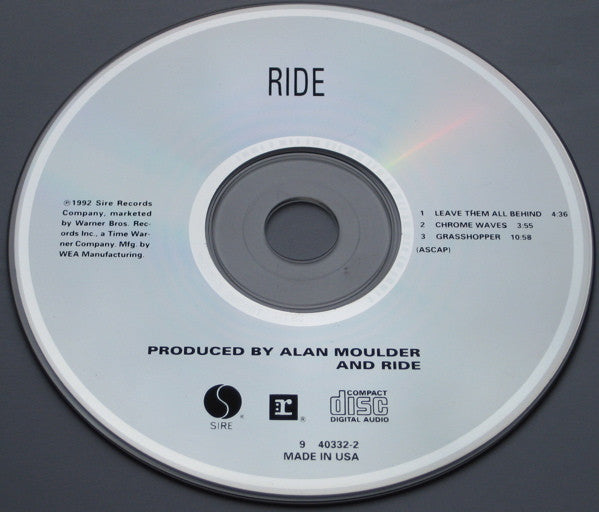 Ride : Leave Them All Behind (CD, Maxi, Dig)