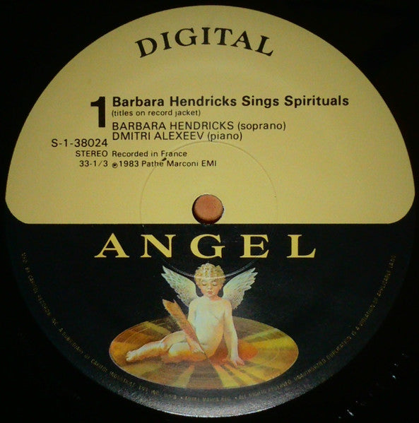 Barbara Hendricks, Dmitri Alexeev : Barbara Hendricks Sings Spirituals (LP)