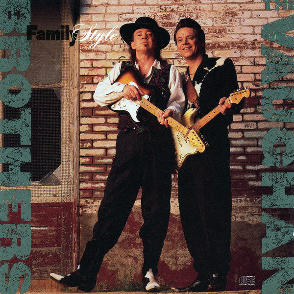 The Vaughan Brothers : Family Style (CD, Album, DAD)
