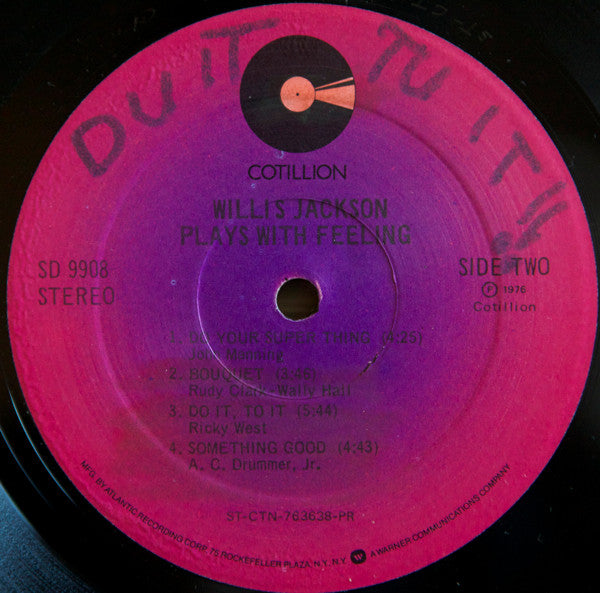 Willis Jackson : Plays With Feeling (LP, Album)