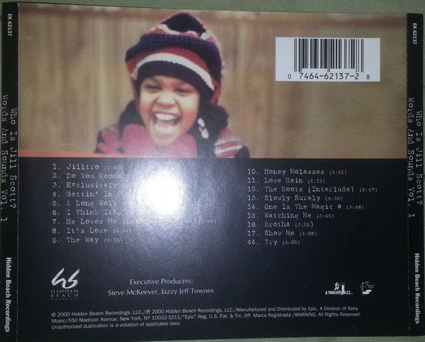 Jill Scott : Who Is Jill Scott? (Words And Sounds Vol. 1) (CD, Album, RP, Fif)