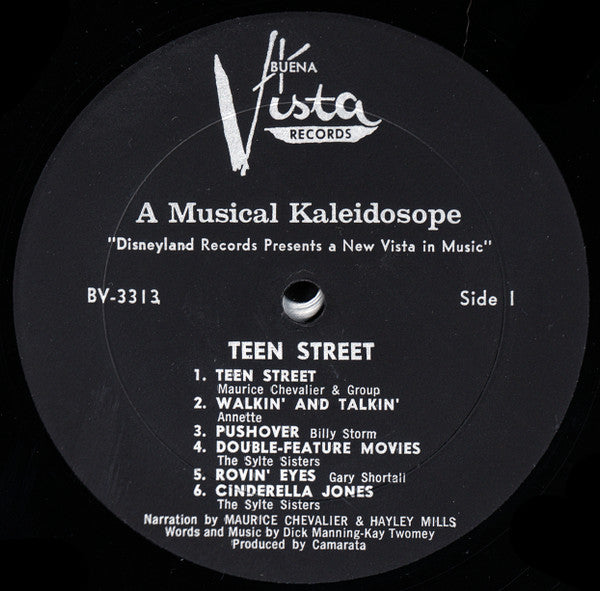 Various : Maurice Chevalier And Hayley Mills Take You To Teen Street (LP, Album, Comp)