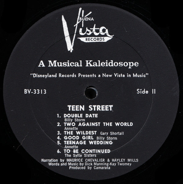 Various : Maurice Chevalier And Hayley Mills Take You To Teen Street (LP, Album, Comp)