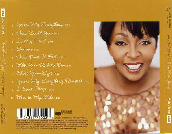 Anita Baker : My Everything (CD, Album)