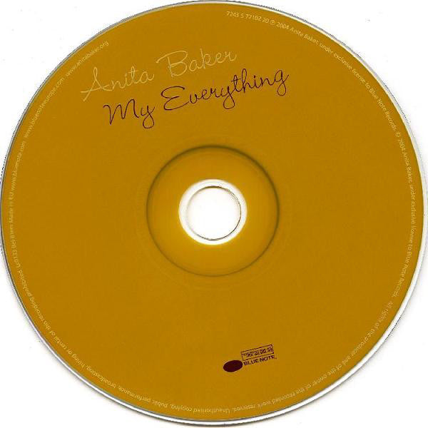 Anita Baker : My Everything (CD, Album)