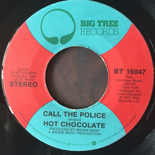 Hot Chocolate : You Sexy Thing / Call The Police (7", Single, PL )