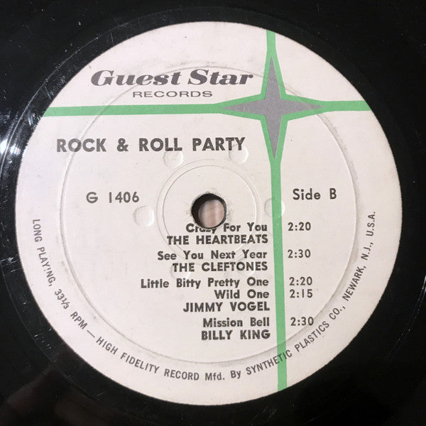 Various : Rock N Roll Party Starring Frankie Lymon (LP, Comp, Mono)