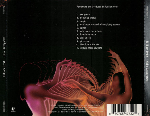 William Orbit : Hello Waveforms (CD, Album)