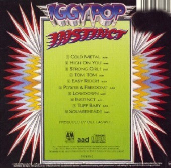 Iggy Pop : Instinct (CD, Album)