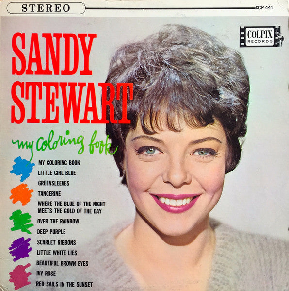 Sandy Stewart (2) : My Coloring Book (LP, Album)