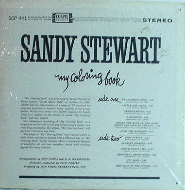 Sandy Stewart (2) : My Coloring Book (LP, Album)
