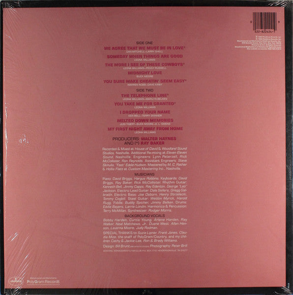 Leona Williams : Someday When Things Are Good (LP, Album, 72-)