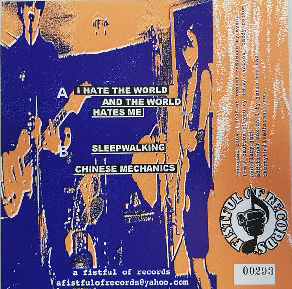 Black Time : I Hate The World And The World Hates Me (7", Ltd, Num)