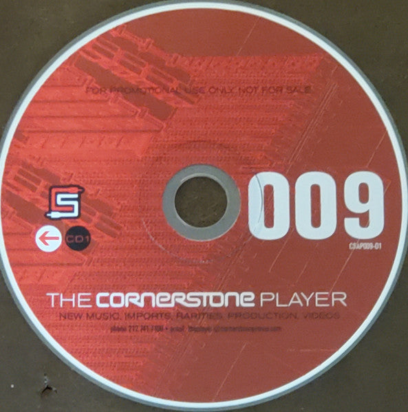 Various : The Cornerstone Player 009 (CD, Comp, Promo + CD, Comp, Mixed, Promo)