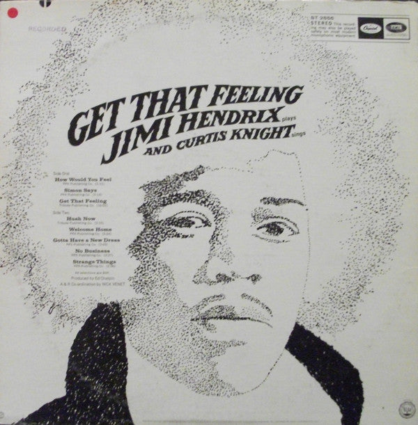 Jimi Hendrix And Curtis Knight : Get That Feeling (LP, Album, Los)