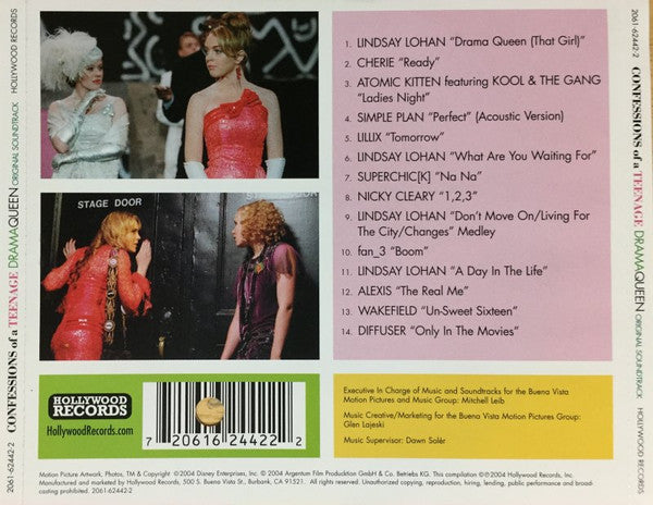 Various : Confessions Of A Teenage Drama Queen (Original Soundtrack) (CD, Comp)