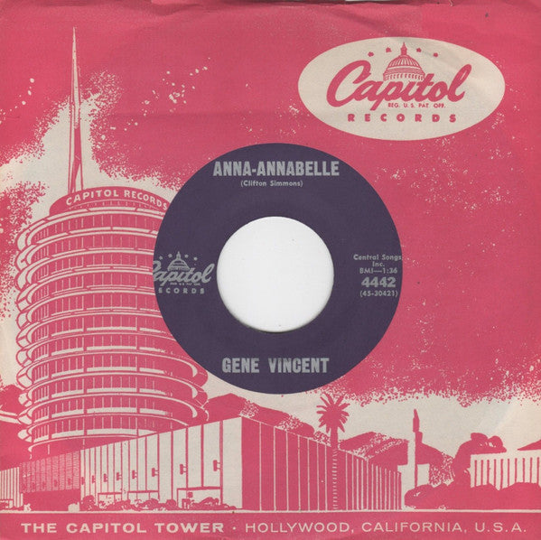 Gene Vincent : Anna-Annabelle / Pistol Packin' Mama (7")
