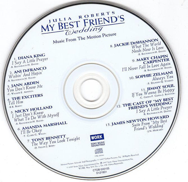 Various : My Best Friend's Wedding (CD, Comp, Club)