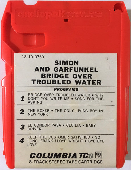 Simon & Garfunkel : Bridge Over Troubled Water (8-Trk, Album, Aud)