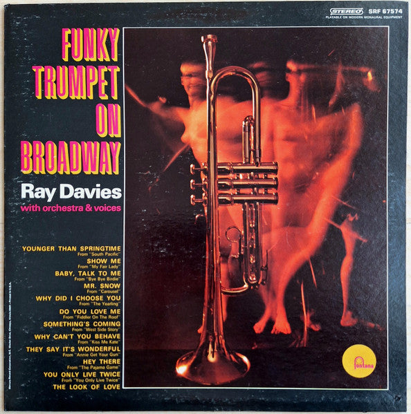 The Ray Davies Orchestra : Funky Trumpet On Broadway (LP)