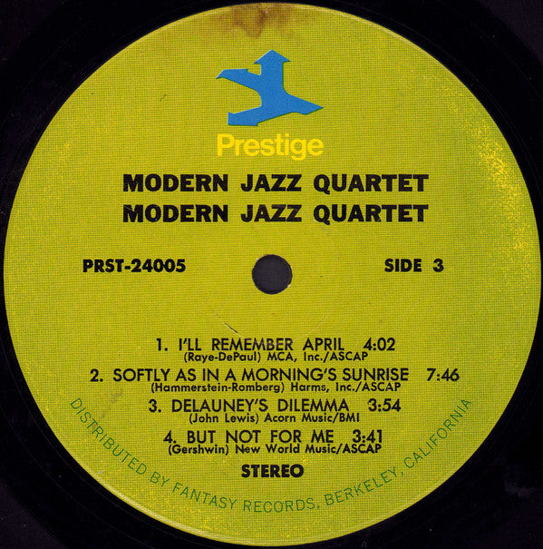 The Modern Jazz Quartet : Modern Jazz Quartet (2xLP, Comp, Gat)