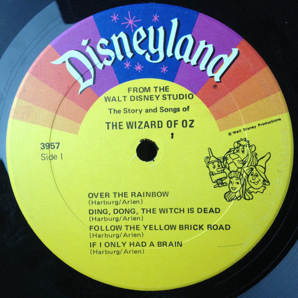 Various : The Story And Songs Of The Wizard Of Oz (LP, Album, RE)