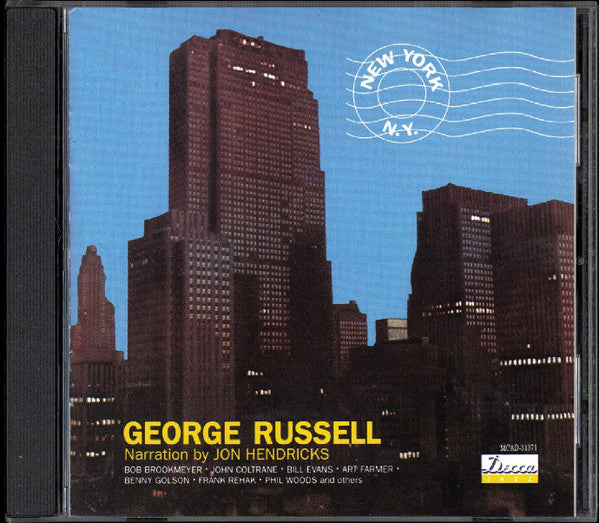 George Russell Narration By Jon Hendricks : New York, N.Y. (CD, Album, RE)