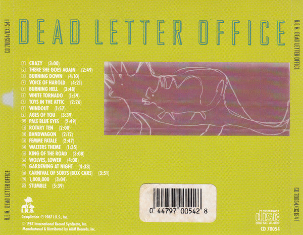R.E.M. : Dead Letter Office (CD, Comp, RE)