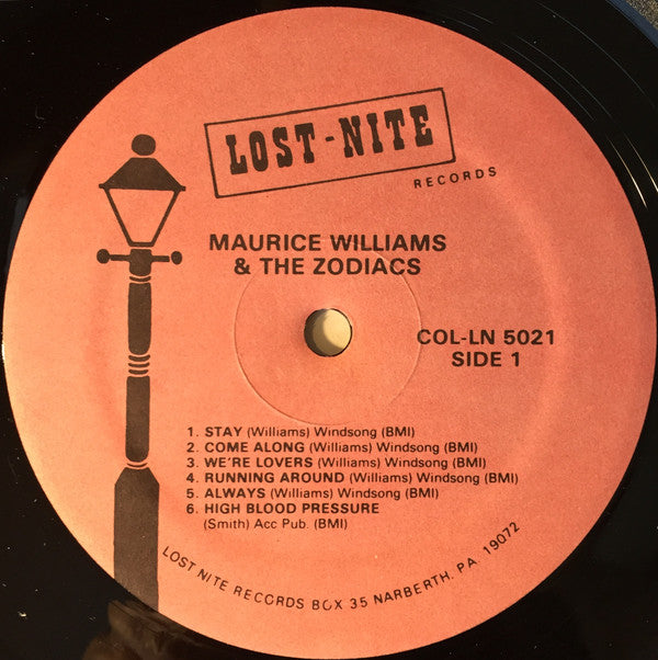 Maurice Williams & The Zodiacs : The Best Of Maurice Williams & The Zodiacs (LP, Comp)